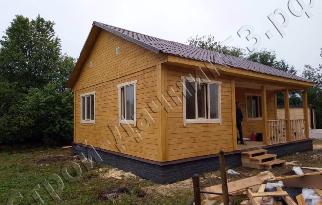 4 Брусовой дом ОД-8, 7×9, 63 м², Ленингрдаская область, Лодейнопольский район, ПГТ Свирьстрой (2)